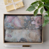 DECOUPAGE VAN GEMENGDE MEDIA VOOR ZEEMEERMINNEN TISSUEPAPIER (Geschenk)