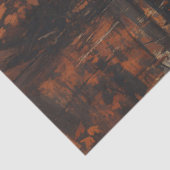 Decoupage van hertenherten in de herfst tissuepapier (Detail)