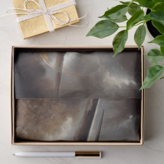 decoupage van het  gevechtsvliegtuig tissuepapier (Geschenk)