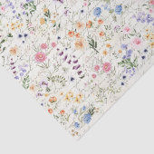 Decoupage van het handschrift van de Lente Wilde B Tissuepapier (Detail)