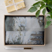 Decoupage van het landschap van de Winter Forest R Tissuepapier (Geschenk)