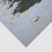 Decoupage van het landschap van de Winter Forest R Tissuepapier (Detail)