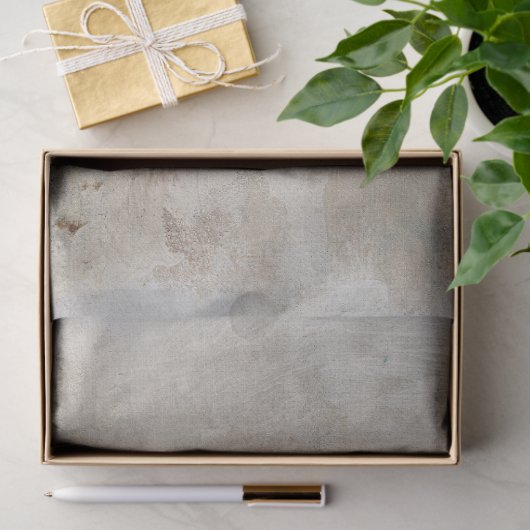 Decoupage van het witte wilde paard tissuepapier (Geschenk)