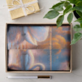 Decoupage van jonge zwaan en zwaan tissuepapier (Geschenk)
