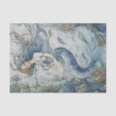 DECOUPAGE VAN KELP FOREST-ZEEMEERMIN TISSUEPAPIER (Voorkant)