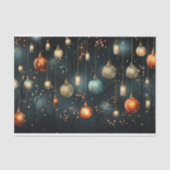 Decoupage van kerstverlichting tissuepapier (Voorkant)