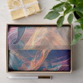 Decoupage van neonwalviswater Wereld Tissuepapier (Geschenk)