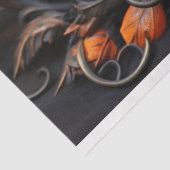 Decoupage van Oranje Rozen Tissuepapier (Detail)