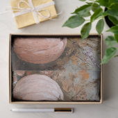 decoupage van pastelpompoenen tissuepapier (Geschenk)