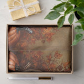 Decoupage van pompoenen stapel tissuepapier (Geschenk)