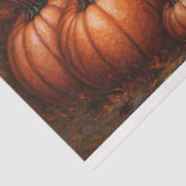 Decoupage van pompoenen stapel tissuepapier (Detail)