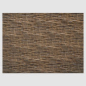 Decoupage van rieten mand tissuepapier (Voorkant)