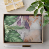 Decoupage van tropisch bloemig Oerwoud olifant Tissuepapier (Geschenk)