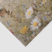 Decoupage van wilde bloemen en vlinders tissuepapier (Detail)