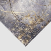 Decoupage Verstrengelde Ringen Sla de Datum op Tissuepapier (Detail)