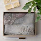 Decoupage Verweerde Rode Schuur Windmolen Koeien Tissuepapier (Geschenk)