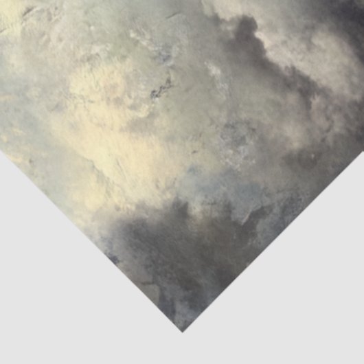 Decoupage Verweerde Vuurtoren Wildflowers Tissuepapier (Detail)