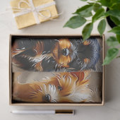 Decoupage Vet's Kantoor Gepersonaliseerde dierenfo Tissuepapier (Geschenk)