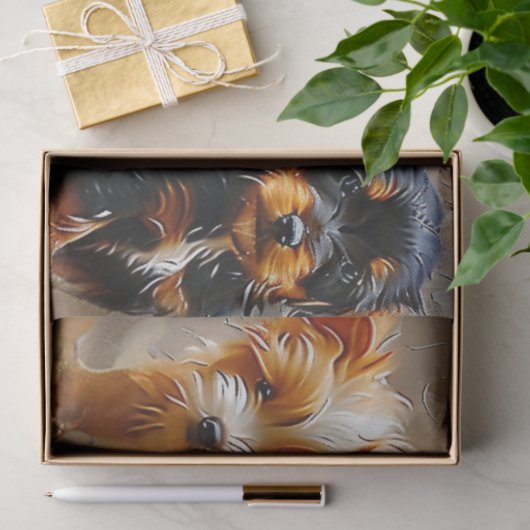 Decoupage Vet's Kantoor Gepersonaliseerde dierenfo Tissuepapier (Geschenk)