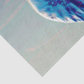 Decoupage Vibrant Coloured Elephant Tissuepapier (Detail)