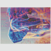 Decoupage Vibrant Coloured Elephant Tissuepapier (Voorkant)