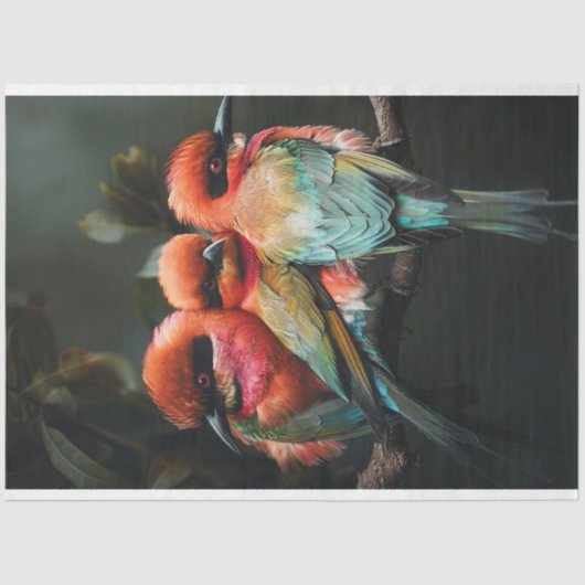 Decoupage Vibrant gekleurd Tissuepapier (Voorkant)