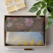 Decoupage Vibrant Oil Painting Zonnebloem Tissuepapier (Geschenk)