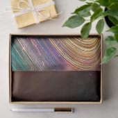 Decoupage Vibrant Planet Surface Gold Paarse Blauw Tissuepapier (Geschenk)