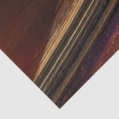 Decoupage Vibrant Planet Surface Gold Paarse Blauw Tissuepapier (Detail)