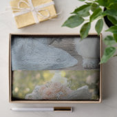 Decoupage Victoriaans Dressed Lady Standaard Poede Tissuepapier (Geschenk)