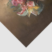 Decoupage Victoriaans-era Dressed Cats Tissuepapier (Detail)