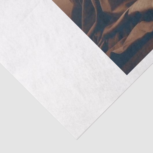 Decoupage Victoriaans Gotische Vrouw Tissuepapier (Detail)