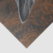 Decoupage Victoriaans Valentijn Dashing Cat Tissuepapier (Detail)