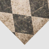 Decoupage Vintage Distressed Harlequin Wonderland  Tissuepapier (Detail)