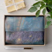Decoupage Vintage Kerst Stoommachine Trein Tissuepapier (Geschenk)