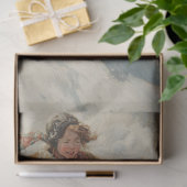 Decoupage Vintage Kinderen Sleden Poster Tissuepapier (Geschenk)