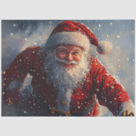 Decoupage Vintage Santa Saint Nick Tissuepapier