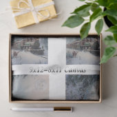 Decoupage Vintage Stoomlocomotief Landelijke Kerst Tissuepapier (Geschenk)