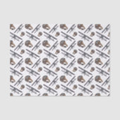 Decoupage  Vliegtuig Verjaardag Weefsel Papier (Voorkant)