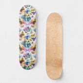 Decoupage Vlinder Collage Skateboard geïnspireerd (Voorkant)