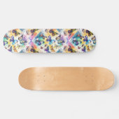 Decoupage Vlinder Collage Skateboard geïnspireerd (Horizontaal)