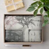  decoupage vlinder ivoor roze artiest tissuepapier (Geschenk)