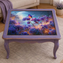 Decoupage Vlinderbloemwei in Maneschijn