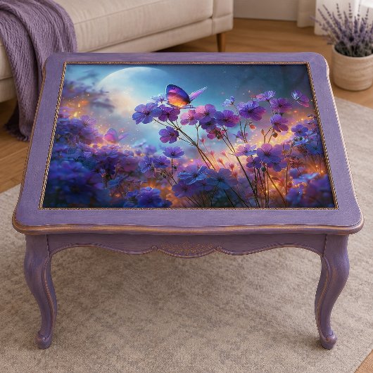 Decoupage Vlinderbloemwei in Maneschijn Tissuepapier