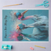 Decoupage Vogels Zon Shiny Day Tissuepapier (Craft)