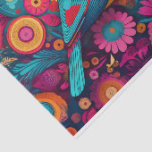 Decoupage-volkskunst vogelweefsel papier (Detail)