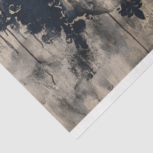 decoupage voor Antiek ruimteschepen Tissuepapier (Detail)