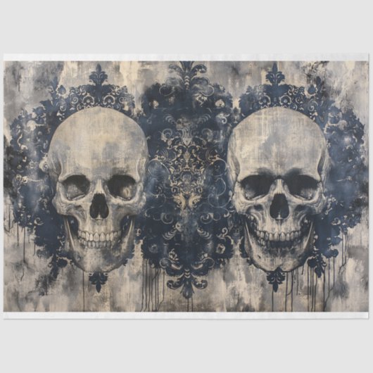 decoupage voor Antiek ruimteschepen Tissuepapier (Voorkant)