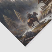 decoupage voor berghutten tissuepapier (Detail)