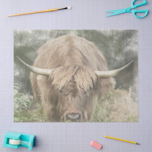 Decoupage voor Coo Tissue Highland Tissuepapier (Craft)